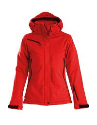 Rote Softshelljacke Damen