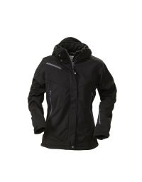 Schwarze Softshelljacke Damen