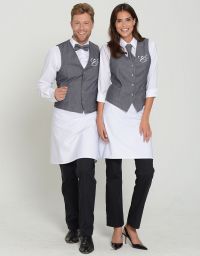 Bistroschürzen in Weiß