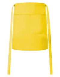 Kurze Schürzen Gelb besticken