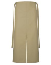 Lange Schürze Beige