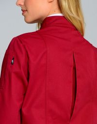 Kochjacke Damen Rot