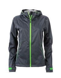 Outdoor Jacke Damen Dunkelgrau