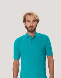 Polo Shirt Herren Petrol