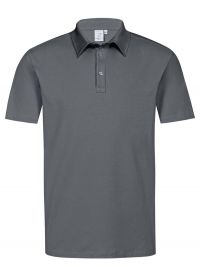 Herren Poloshirt Grau