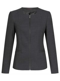 Rundhals Blazer Regular Fit