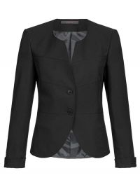 Rundhals Blazer Damen