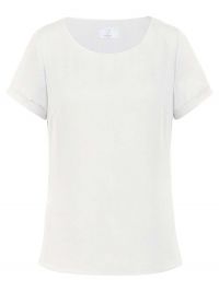 Kurzarm Chiffon Bluse