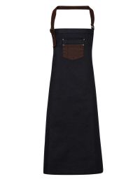 Moderne Latzschürze Dunkelblau