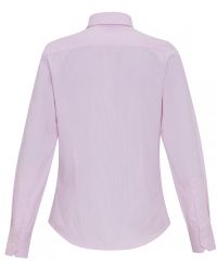 Bluse pink-weiß gestreift