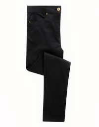 Chino Jeans Damen Schwarz