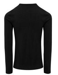 Langarmshirt Damen Schwarz