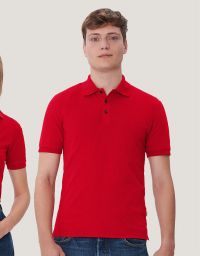 Rotes Poloshirt Herren