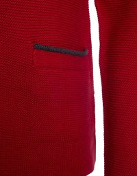 Trachten Strickjacke Rot