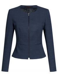 Kurzblazer Damen Blau