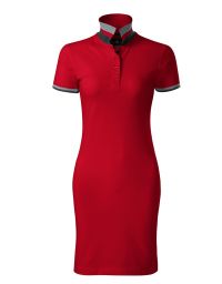 Polokleid in Rot