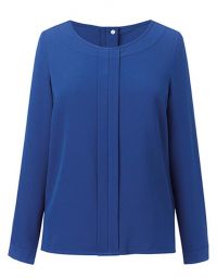 Bluse Damen Elegant Blau