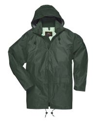 Arbeits Regenjacke Green