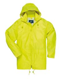 Arbeits Regenjacke Gelb