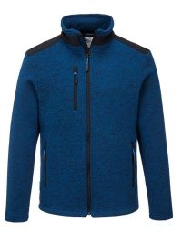 Arbeits Fleecejacke Herren Blau