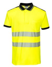 Warnschutz Poloshirt Herren