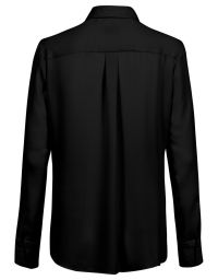 Chiffon Bluse Schwarz