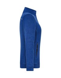 Blaue Fleece Jacke Damen