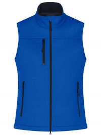 Softshell Weste Damen Blau