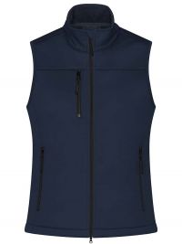 Softshell Weste Damen Dunkelblau