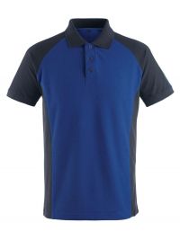 Modernes Mascot Poloshirt in Blau