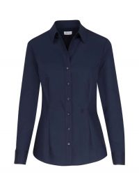 Seidensticker Damen Bluse Dunkelblau