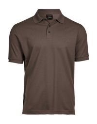 Poloshirt Herren Stretch Braun