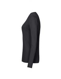 Damen Longsleeve Dunkelgrau