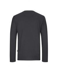 Herren Longsleeve Dunkelgrau