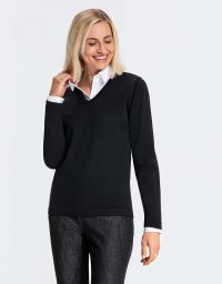 Pullover Damen Schwarz