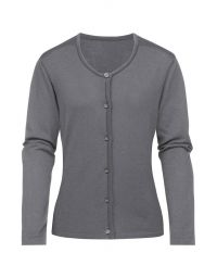 Strickjacke Damen Grau