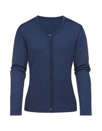 Strickjacke Damen Blau