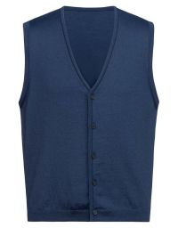 Strickweste Herren in Dunkelblau