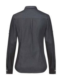 Damen-Bluse Denimoptik