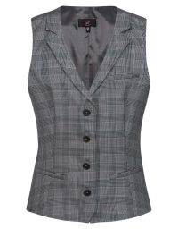 Karierte Damen Weste