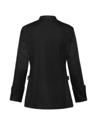 Kochjacke modern Damen in Schwarz