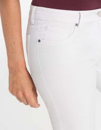 Weiße Damenjeans