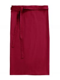 Nachhaltige Bistroschürzen Rot