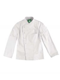 Damen Kochjacke Hellgrau