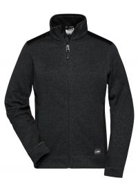 Fleece Jacke Damen Schwarz