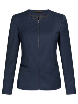 Damen Rundhals-Blazer Modern with 37.5 Regular Fit