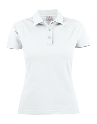 Damen Poloshirt Weiß