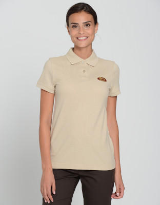 HAKRO Poloshirt Damen in Beige