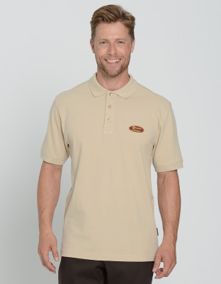 HAKRO Poloshirt Herren in Beige