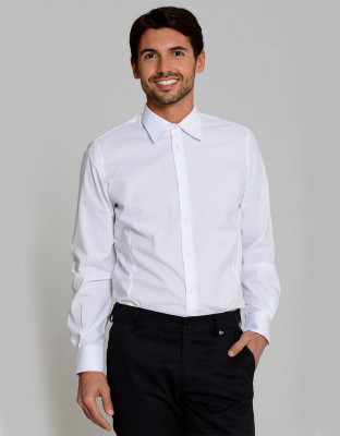 Herrenhemd Weiß
